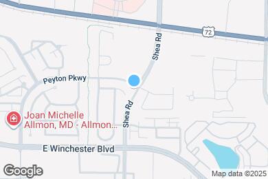 Map image of the property - 1421 Peyton Run Lp S