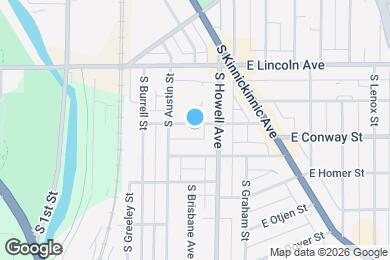 Map image of the property - 337 E Smith St