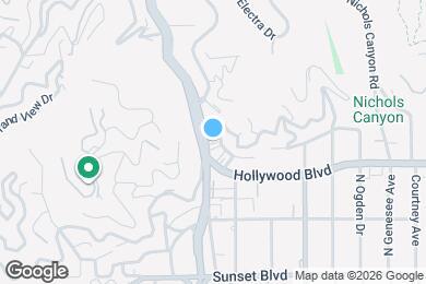 Map image of the property - 1714-1718 Laurel Canyon Blvd