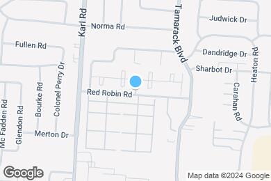 Map image of the property - Wake Robin Apartments