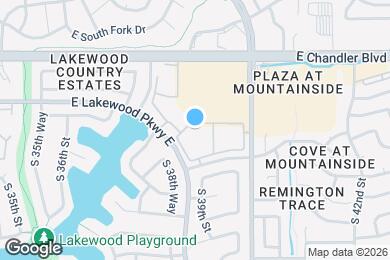 Map image of the property - 3830 E Lakewood Pky E
