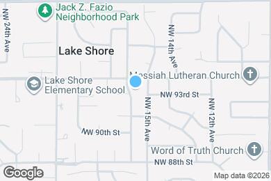 Map image of the property - 9305 NW 17th Ave