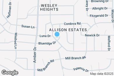 Map image of the property - 5903 Blueridge Dr