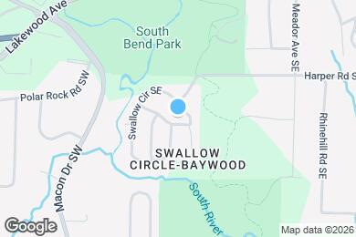 Map image of the property - 80 Finch Dr SE