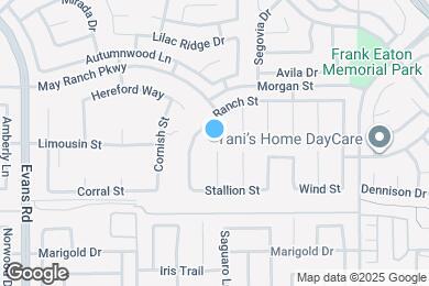 Map image of the property - 1411 Scenic Ct