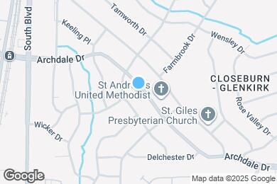 Map image of the property - 1828 Archdale Dr