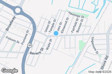 Map image of the property - 311 Revere St