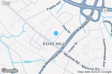 Map image of the property - 627 mayview dr