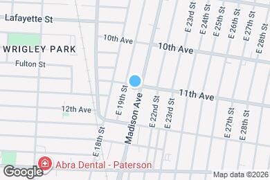 Map image of the property - 354 11th Ave