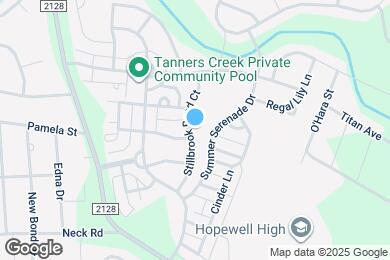 Map image of the property - 7306 Stillbrook Bend Ct