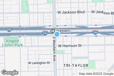 Map image of the property - 2357 W Congress Pky