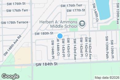 Map image of the property - 18051 SW 144th Ct