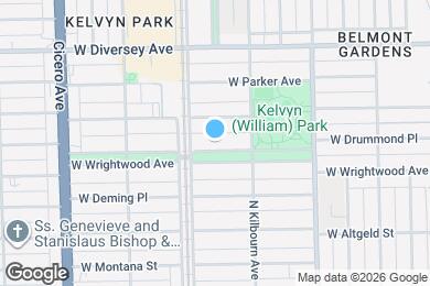 Map image of the property - 4536 W Wrightwood Ave