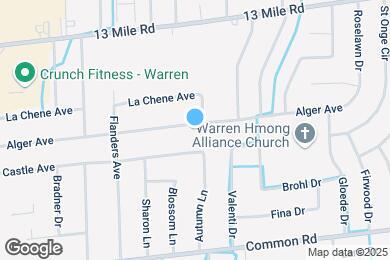 Map image of the property - 14186 Alger Ave