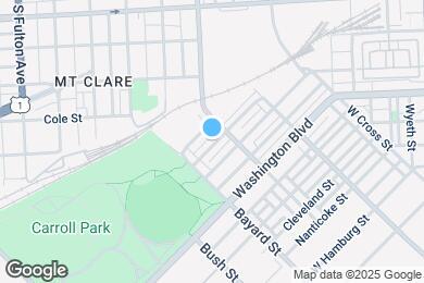 Map image of the property - 1304 Glyndon Ave