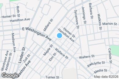 Map image of the property - 1618 Maple St