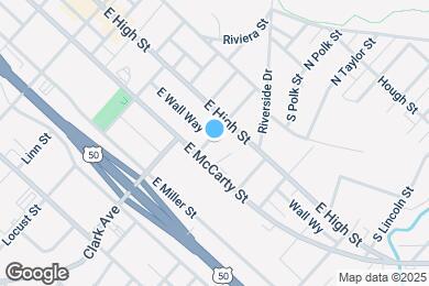 Map image of the property - 311 Benton St