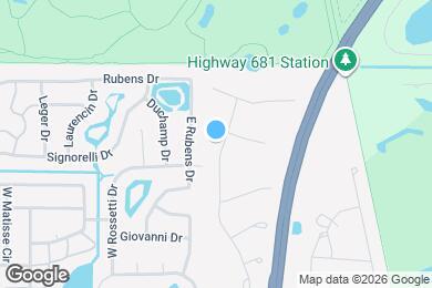 Map image of the property - 15041 Shady Palms Ln