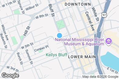 Map image of the property - 408 W 5th St
