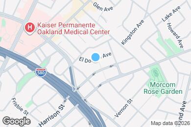 Map image of the property - 590 El Dorado Ave