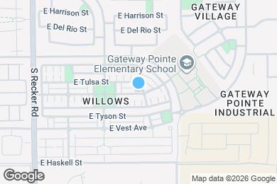Map image of the property - 2094 S Heron Ln