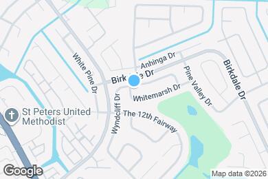 Map image of the property - 1352 Wyndcliff Dr