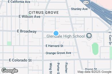 Map image of the property - 1301 Carlton Dr