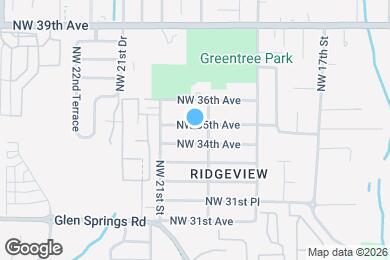 Map image of the property - 2015 NW 35th Ave