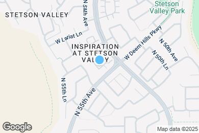 Map image of the property - 25809 N 54th Ave