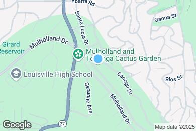 Map image of the property - 4571 Canoga Dr