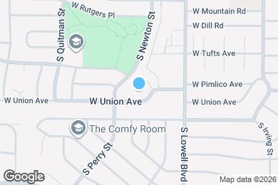 Map image of the property - 3745 W Union Ave