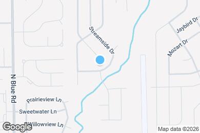 Map image of the property - 600 Streamside Dr
