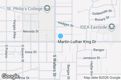 Map image of the property - 2019 Martin Luther King Dr