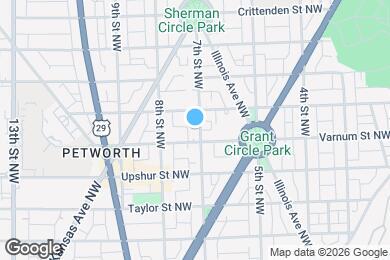 Map image of the property - 4320 7th St NW