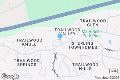 Map image of the property - 2810 Crestscene Trail