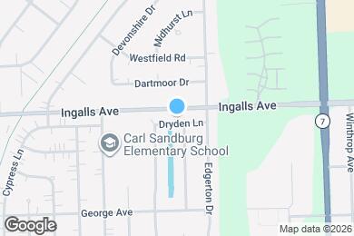 Map image of the property - 2013 Dryden Ln