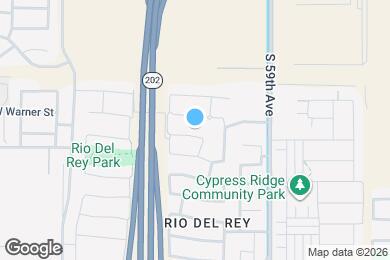 Map image of the property - 6038 W Illini St