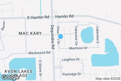 Map image of the property - 48580 Pineview Dr