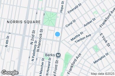 Map image of the property - 2007 Hope St