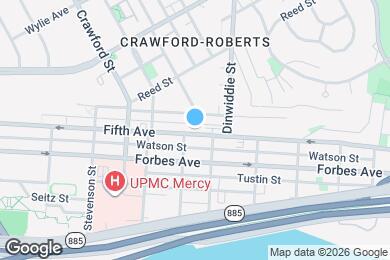 Map image of the property - 1709 5th Ave