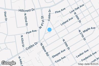Map image of the property - 3920 Leland Ave