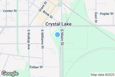 Map image of the property - Enclave Crystal Lake Townhomes and Apartments