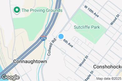Map image of the property - 445 W 6th Ave