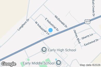 Map image of the property - Longhorn Townhomes