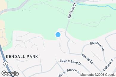 Map image of the property - 2405 Ravine Dr