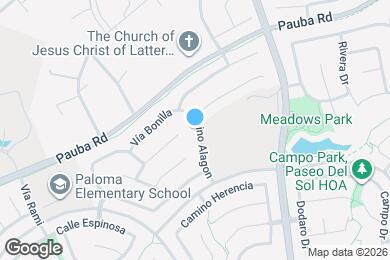 Map image of the property - 42851 Camino Alagon