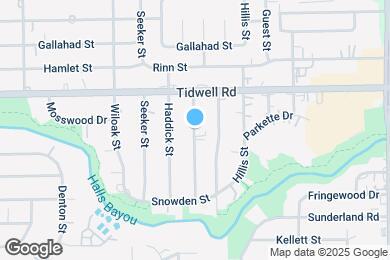 Map image of the property - 9306 Bean St