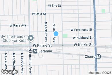 Map image of the property - 427 N Lawler Ave