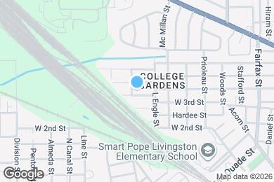 Map image of the property - 1995 W 4th St