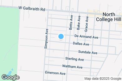 Map image of the property - 1920 Dallas Ave